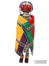 South African Ndebele Doll 36&quot; Beads Cloth - £108.32 GBP