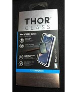 Tempered Glass for iPhone 7 8 Screen Protector Full Screen 9H+ White Bor... - $11.03 CAD
