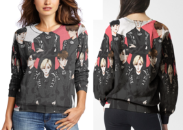 EXO Kpo 3D Print Sweatshirt For Women - £22.96 GBP