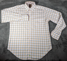 Tailorbyrd Men&#39;s Flip Cuff Long Sleeve Striped dress shirt Multi color S... - $17.83