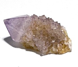 Very Small Jewelry Size  Amethyst  SPIRIT QUARTZ Cactus Crystal CC4648 - £11.88 GBP