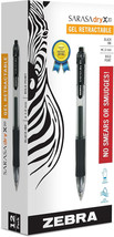 Zebra Pen 46610 Sarasa dry X20 Gel Retractable Pens, Bold Point, 1.0mm, Black - £16.55 GBP