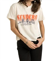 Sendero Provisions Co. desert dreams crop tee in Vintage White - size L - £29.75 GBP