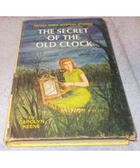 Nancy Drew Mystery The Secret of the Old Clock HC #1 Book 1959 Carolyn K... - £5.44 GBP