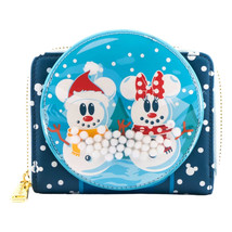 Disney Mickey Mouse Snowman Snow Globe Purse - £39.38 GBP