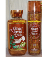 Gingerbread Latte Bath and Body Works Fragrance Mist Shower Gel Set of 2 - £24.05 GBP