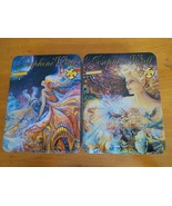 J Wall Fly Me To The Moon &amp; Crystal Enchantment 1000 PC 2 Puzzles Collec... - $81.22 CAD
