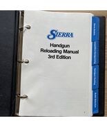 1989 SIERRA HANDGUN RELOADING MANUAL 3RD EDITION - $468.03 MXN