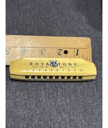 Rare 1950&#39;s Children&#39;s Plastic Royal Tone Harmonica made by Proll Toys Inc. - £18.39 GBP