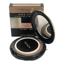 Revlon One-Step Compact Makeup 04 Natural Beige SPF 15 Oil Free .35 oz New - £34.08 GBP
