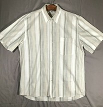 Jack Lyoson Casual Button Up Pocket Shirt 100% Cotton Men&#39;s Large L Mult... - $11.97