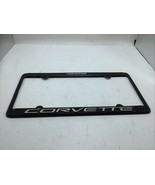 1998 Chevrolet Corvette License Plate Frame Metal Black Chevy Club - $24.11 CAD