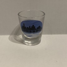 Vintage Souvenir Houston Shot Glass Texas Skyline - £3.11 GBP
