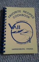 Favorite Recipes Cookbook Spiral Bound Vail Harrisonburg Virginia - £11.21 GBP