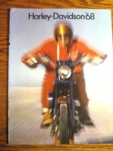 1968 Harley Davidson Brochure, Sprint Baja Sportster Electra Glide Motor... - £10.95 GBP