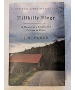 Hillbilly Elegy (2016 1st Ed/HC/DJ) Vice-President JD Vance - $459.61 MXN
