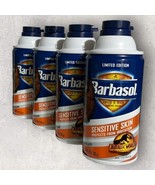 4 x Barbasol Shaving Cream SENSITIVE SKIN Jurassic World Dilophosaurus L... - €42,97 EUR