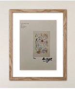 Original Marc Chagall Signed Print – Includes COA and $3,500 Appraisal - $2,593.22 CAD