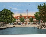 Park Hotel Detroit Lakes Minnesota Linen Postcard 1948 - $11.88