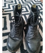 Dr Martens Black Boots Oil Pat &amp; Acid Resistant For Men Size 9uk Express... - £50.21 GBP