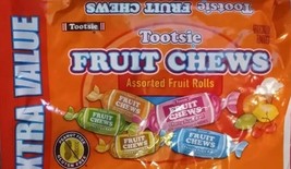 Tootsie Fruit Chews assorted fruit rolls 10 bags (51.3 oz.) - 5.13 oz. each x 10 - $36.34