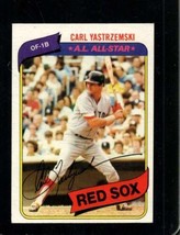 1980 Topps #720 Carl Yastrzemski Exmt Red Sox Dp Hof Id: 252599 - £3.48 GBP