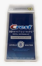 Crest 3D Whitestrips Supreme Bright Boost Whitening Strips 14 Strips Exp25 Seale - £17.43 GBP