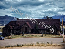 1958 Our Lady of the Mountains Church Estes Colorado Kodachrome 35mm Slide - £4.33 GBP