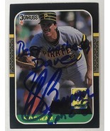 Sid Bream Signed Autographed 1987 Donruss Baseball Card - Pittsburgh Pir... - £7.98 GBP