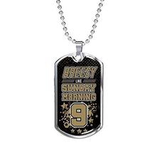 Express Your Love Gifts Breesy Like Sunday Morning New Orleans Football Stainles - £43.35 GBP