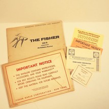 The Fisher 500B FM Multiplex Receiver Service Manual - $45.91