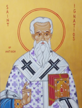 Orthodox icon of Saint Ignatius of Antioch - $200.00+