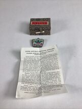 Chinese Antique Jewelry Inlaid With Porcelain Plates In Box - $34.49 CAD