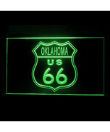 120168B Route 66 US Oklahoma Map Legend Road Europe Sign Highway LED Lig... - £17.57 GBP