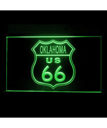 120168B Route 66 US Oklahoma Map Legend Road Europe Sign Highway LED Lig... - $21.99