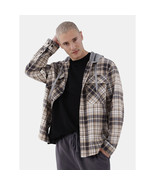 No Boundaries Men&#39;s Hooded Long Sleeve Flannel Shirt X-LARGE Brown Clay New - €21,00 EUR