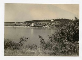 The Lighthouse and Shore Photograph Nova Scotia Canada 1930&#39;s - £21.81 GBP