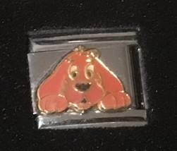 Clifford the Big Red Dog Wholesale Italian Charm Enamel Link 9MM K55 Style CRD - £10.75 GBP