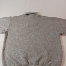 Vintage Classics By Palmland Men's Gray Cotton Blend Polo Pullover Sweater Sz L image 13