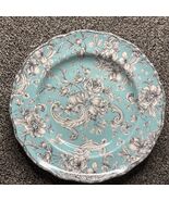 222 FIFTH PTS International HAWTHORNE Turquoise Dinner Plate 10 7/8” - €25,77 EUR
