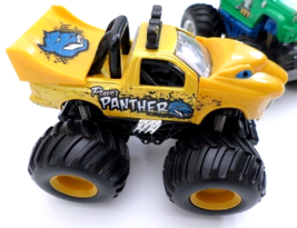 Lot 2 Monster Trucks: Tonka Nail It & Fresh Metal Earth Shockers Power Panther - $9.90