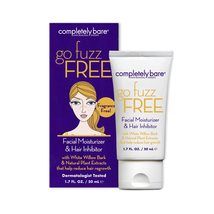 Completely Bare go fuzz FREE Face Moisturizer &amp; Hair Inhibitor - Anti-Ag... - $12.75