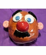 Vintage Hand Made American Art Pottery Sculpture Mr Potato Head Man Toy - $841.54 MXN