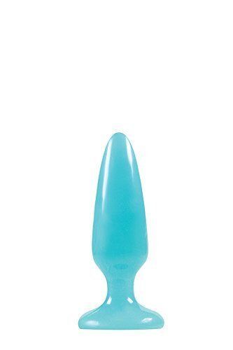 Firefly Glow In The Dark Pleasure Plug Blue Small - $13.01