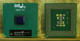 Intel Pentium III SL4C9 933MHz 133MHz 256KB Cache Socket 370 CPU Processor - £10.86 GBP