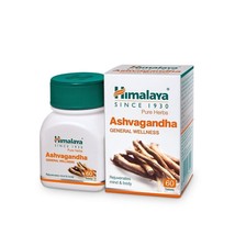 HIMALAYA ASHWAGANDHA 60 Tablets Indian Ginseng Stress Relief Ashvagandha - £8.25 GBP