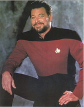 Star Trek TNG Commander Riker 8 x 10 Glossy Postcard 1992 #1, NEW UNUSED - £3.88 GBP