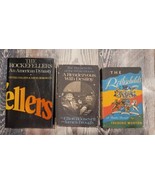 Curated Vintage Book Lot Powerful Famlies Rockefellers Rothschilds Roose... - £55.87 GBP