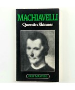 Machiavelli Quentin Skinner Vintage Paperback Book 1971 Printing - $11.99