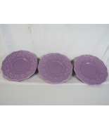 Lilac Lace by Kennex 3 Saucers JcPenney - €8,21 EUR